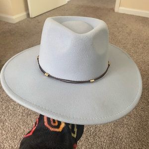 Forever 21 blue fedora